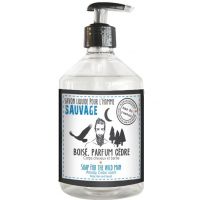 Жидкое мыло Mas du Roseau HOMME SAUVAGE для мужчин, для тела, волос и бороды, 500 мл, кедр