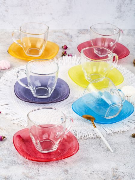 Набор чайный РЕЙНБОУ 220мл LUMINARC