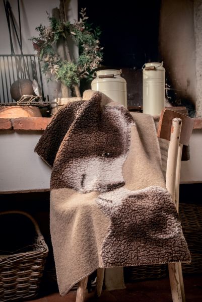 Плед детский ME AND YOU 75x100 см, шерсть 80% полиэстер 20%, 450гр FRATI HOME

