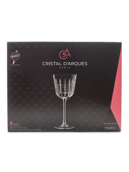 Набор бокалов для вина RENDEZ-VOUS 6шт 350мл CRISTAL D'ARQUES