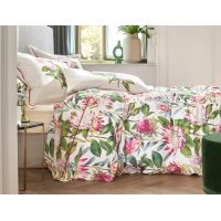 Постельное бельё EXUBERANCE FUCHSIA пододеяльник 200х220 простынь 280х320 наволочка 50х75*2шт