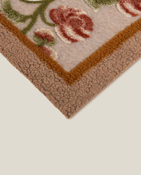 Плед Frati LANDSCAPE PEONY 150x190 см, шерсть 80% полиэстер 20%, 900г
