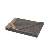 Плед Blanc des Vosges JAZZ ardoise 130х170 см, меринос 100% 230г/м2
