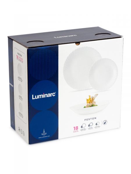 Набор столовый ФЭСТОН 18пр LUMINARC