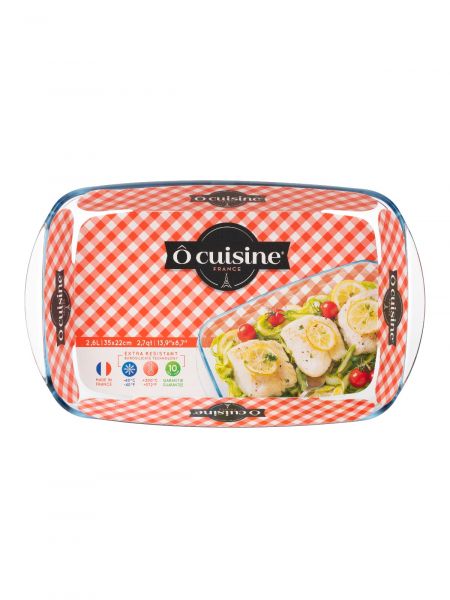 Блюдо прямоугольное O CUISINE 35х22см PYREX