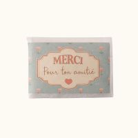 Мыло твердое MERCI Pour ton amitie, 50 гр, нежный аромат