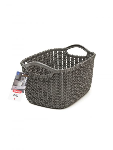 Корзина KNIT XS 3л темно-коричневая CURVER