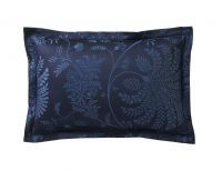 Комплект постельного белья Blanc des Vosges Palmyre bleu nuit пододеяльник 200х220 простынь 280х320 наволочка 50х75*2шт сатин жаккард 460ТС