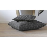 Подушка ULYSSE ACIER декоративная 40/40 темно-серый, хлопок пике