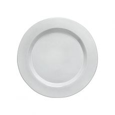 Тарелка обеденная 26 см, керамика, white/grey, PLANO COSTA NOVA, 1POP261e-WHI(1POP261e-043)