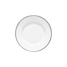 Тарелка круглая 22.6 см, керамика, white/blue, BEJA COSTA NOVA, ATP231-BLU(ATP231-00721C