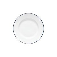 Тарелка круглая 22.6 см, керамика, white/blue, BEJA COSTA NOVA, ATP231-BLU(ATP231-00721C