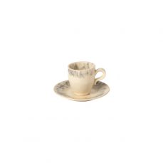 Кофейная пара 80 мл, керамика, cream, MADEIRA COSTA NOVA, DECS04-CRM(DECS04-02324U)