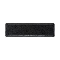 Блюдо прямоугольное 36.4x10.3 см, керамика, black MOON & black LAGOON, BOUTIQUE COSTA NOVA, GRR361-BKL(GRR361-01520F)