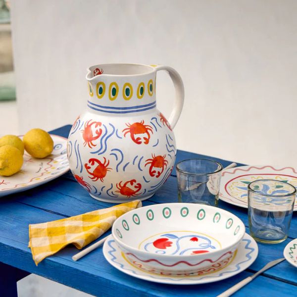 Кувшин 600 мл, керамика, Сrab, SUMMER BLISS COSTA NOVA, JSZ292-CRB(JSZ292-05924K)