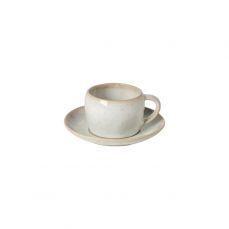 Чайная пара 230 мл, керамика, Sand beige, Eivissa COSTA NOVA, LNCS02-SND(LNCS02-04624C)