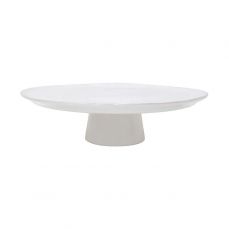 Блюдо на ножке 33.5 см, керамика, white, LISA COSTA NOVA, LSP336-WHE(LSP336-00916C)