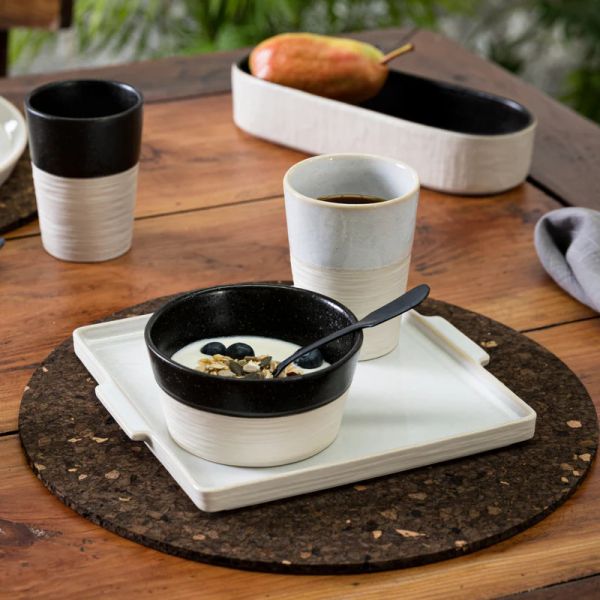 Пробковая салфетка для стола 36 см, керамика, Smoke, NOTOS COSTA NOVA, O30240