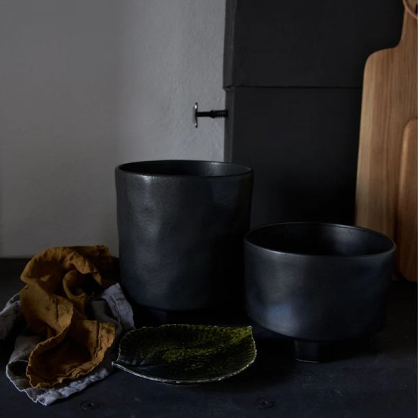 Чаша для охлаждения 24 см, керамика, Sable noir, RIVIERA COSTA NOVA, VED241-SBN(VED241-VC7126)
