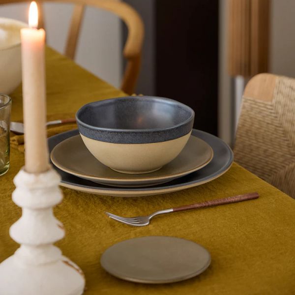 Тарелка закусочная 21.9 см, керамика, Olive green, ARENITO COSTA NOVA, 2RTP222-OLV(2RTP222-02024Q)