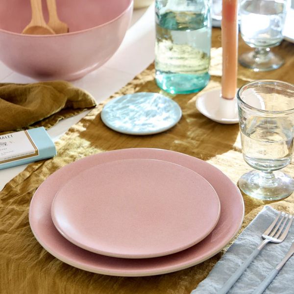 Тарелка закусочная 21.9 см, керамика, Mauve pink, ARENITO COSTA NOVA, 2RTP222-PNK(2RTP222-02024O)