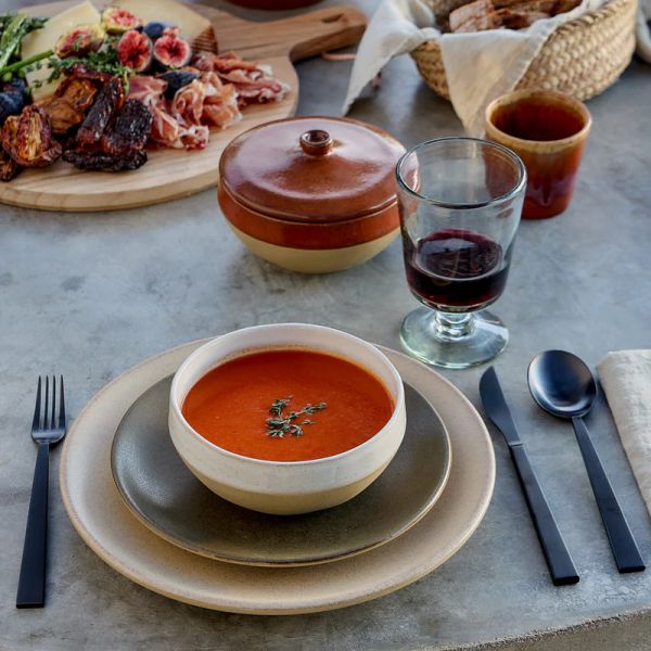 Тарелка обеденная 27 см, керамика, Champagne yellow, ARENITO COSTA NOVA, 2RTP282-CHM(2RTP282-02024M)