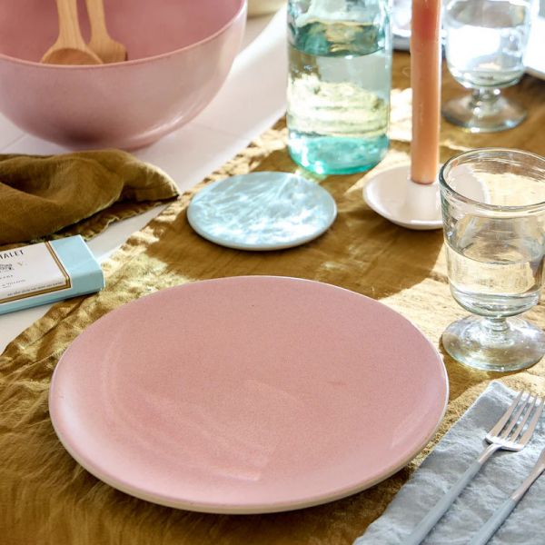 Тарелка обеденная 27 см, керамика, Mauve pink, ARENITO COSTA NOVA, 2RTP282-PNK(2RTP282-02024O)