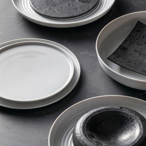 Тарелка закусочная 23 см, фарфор, White, Resonance - porcelain COSTA NOVA, 8RCP231-WHI