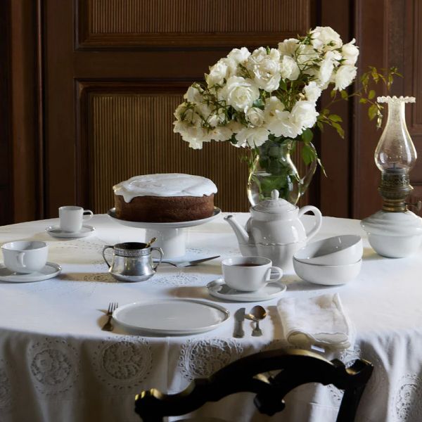 Блюдо на ножке 23 см, фарфор, White, Resonance - porcelain COSTA NOVA, 8RCP272-WHI(8RCP272)