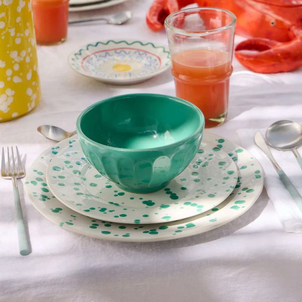 Тарелка закусочная 22.1 см, керамика, sage, Rafaela COSTA NOVA, DEP221-SAG(DEP221-03525A)