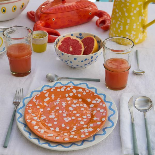 Тарелка закусочная 22.1 см, керамика, tangerine, Rafaela COSTA NOVA, DEP221-TAN(DEP221-03525C)