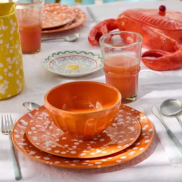 Тарелка закусочная 22.1 см, керамика, tangerine, Rafaela COSTA NOVA, DEP221-TAN(DEP221-03525C)