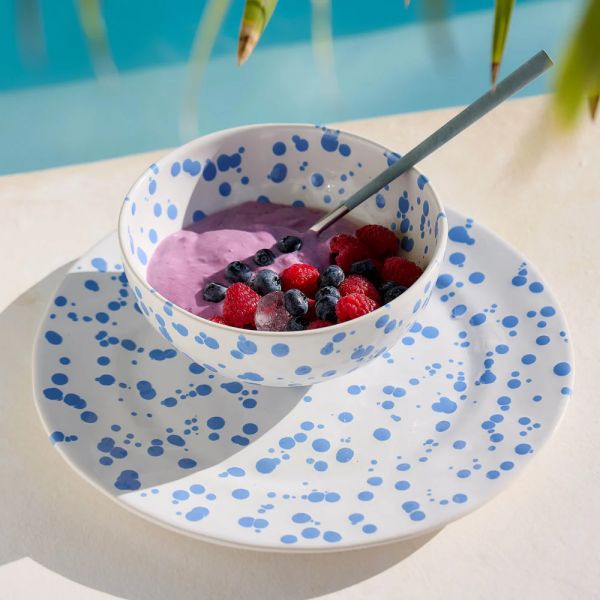 Тарелка круглая 27.4 см, керамика, Blue, Rafaela COSTA NOVA DEP271-CBL(DEP271-01016Z)