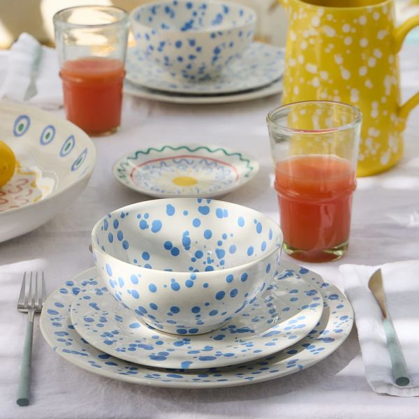 Тарелка круглая 27.4 см, керамика, Blue, Rafaela COSTA NOVA DEP271-CBL(DEP271-01016Z)