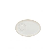 Блюдце 19.7x13.5 см, керамика, White, GRESPRESSO COSTA NOVA, LSP201-WHI(LSP201-01017S)