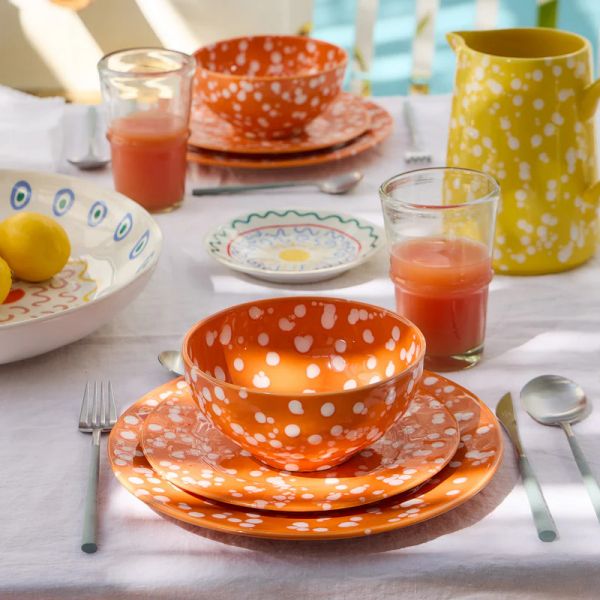 Салатник 16.3 см, керамика, tangerine, Rafaela COSTA NOVA, NAS161-TAN(NAS161-01016Y)