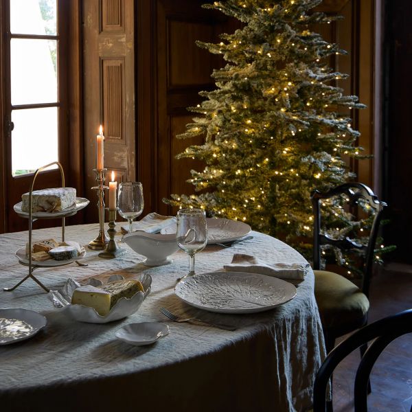 Тарелка десертная 12.6x11.4 см, керамика, White, Silvina COSTA NOVA, QLP131-FWH(QLP131-VC7107)