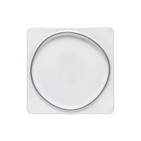 Тарелка квадратная 27x27 см, керамика, SALT OF THE SEA, AMBAR COSTA NOVA, 1ABP271-WHI(1ABP271e-01816G)