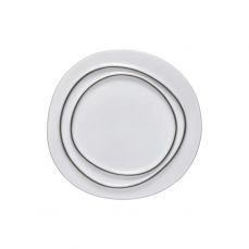Тарелка обеденная 28 см, керамика, SALT OF THE SEA, AMBAR COSTA NOVA, 1ABP281e-WHI(1ABP281E-01816G)
