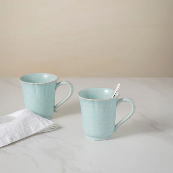 Кружка 320 мл, керамика, Turquoise, IMPRESSIONS COSTA NOVA, IM504-BLU(SC131-00804C)
