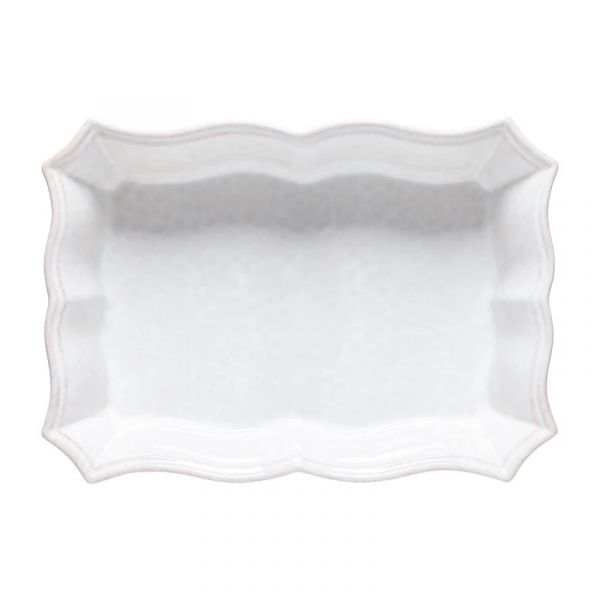 Блюдо для запекания 34.5x24.9 см, керамика, White, IMPRESSIONS COSTA NOVA, IM522-WHI(SR351-00804A)
