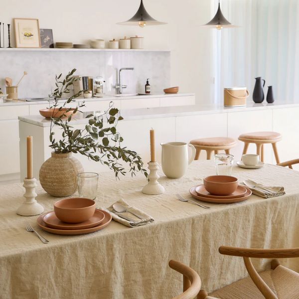 Тарелка обеденная 27.5 см, керамика, TERRACOTTA, PACIFICA COSTA NOVA, SOP271-TRC(SOP271-636)