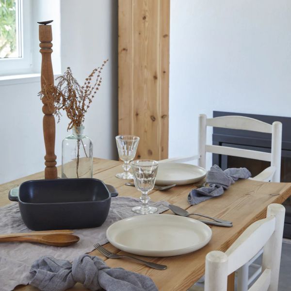 Блюдо для запекания 30.8x30.8 см, керамика, SEED GREY, PACIFICA COSTA NOVA, SOQ311-SEE(SOQ311-VC7209)