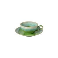 Чайная пара 200 мл, керамика, LIME GREEN, TAORMINA COSTA NOVA, TA616-LME(COCS01-02324Q)
