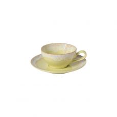 Чайная пара 200 мл, керамика, Yellow, TAORMINA COSTA NOVA, TA616-SND(COCS01-02324O)