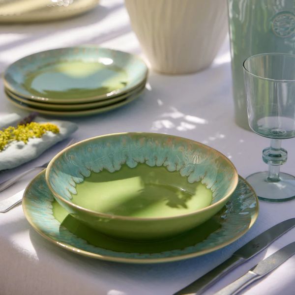 Салатник 21.5 см, керамика, LIME GREEN, TAORMINA COSTA NOVA, TA618-LME(COP214-02724F)