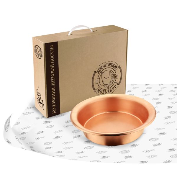 Таз 3 л медный без ручки