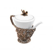 Чайник 'Охотничий' медный с чернением