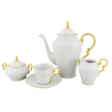 Кофейный сервиз на 6 персон Золотая отводка 26160714-2604 LEANDER