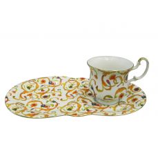 Сервиз чайный для завтрака из 2 предметов Росписной узор 28120815-0793 LEANDER